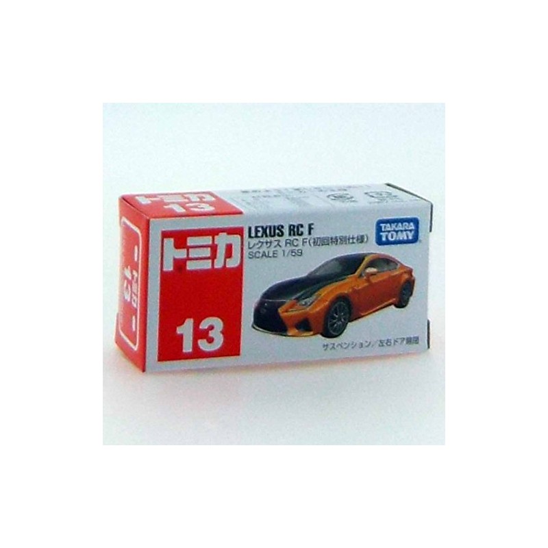 Tomica No.13 Lexus RC F (first special edition)