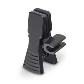 Pronomic MCH-100SB Microphone Holder Suitable for Pronomic MCM-100 Instrument Microphone on Saxophone, Brass Instruments, Cajon etc. Black
