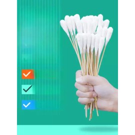 대왕면봉 두피 대형면봉 총 스케일링 대량 큰면봉 뷰티샵 [대형 팁 20cm 100개 5개] Giant Cotton Swab Scalp Large Cotton Swab Total Scaling Bulk Big Cotton Swab Beauty Shop [Large Tip 20cm 100 Pieces 5 Sets]