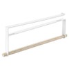 Yamazaki Zaki Paper Towel Roll Holder, Steel, White