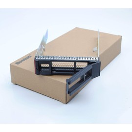 Heretom 3,5 Zoll SAS SATA SSD Hot-Swap LFF Festplattenfach Tablett Tray Caddy für Lenovo ThinkSystem ST250 Tower Server (Nicht für 2,5 Zoll Laufwerk)