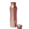 Curve Copper Water Bottle 34 Oz Joint Free-Ayurveda Health for