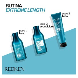 Shampoo Extreme Lenght Redken Con Ph Balanceado Envase 300ml