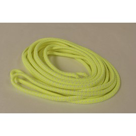 Blacklight Bicolor GloLine Luminescent Roping (Yellow-White, 100 Feet)