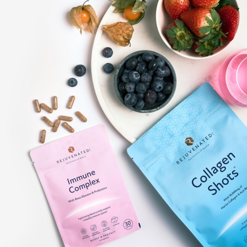 Rejuvenated Immune Complex Capsules - Prebiotics, Probiotics and Immune Boosters