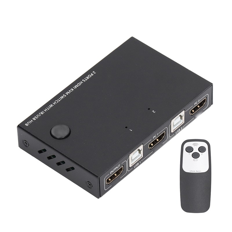 2 in 1 Out KVM Switch 3840 X 2160 Resolution