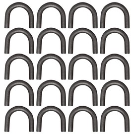 20 Pack 1/2" Thick Weld-on Steel D-Ring Rope Hook Chain Tie Down D Ring for Trucks Trailers (20)