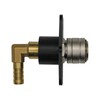 Flush Mount Air Fitting 90 degree female 1 bsp to