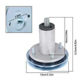 LiGuVCY 1 Pack Lawn Mower Deck Spindle Assembly Replacement for Ariens, Gravely ikon-X 52, ZTX 52, ZT XL 52,ZTX with 52-Inch Decks, Replace OEM 51537200 51528000