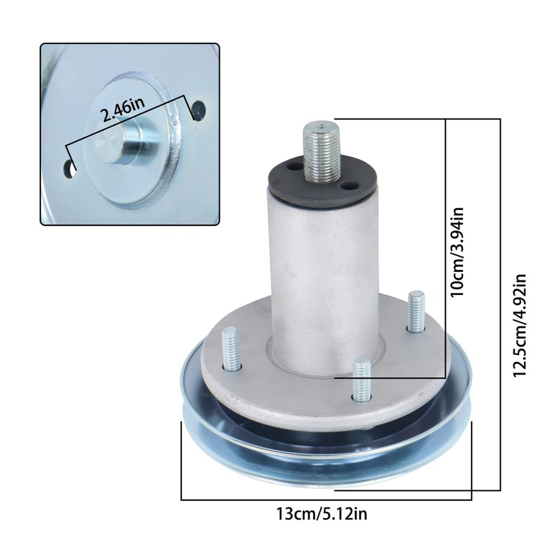 LiGuVCY 1 Pack Lawn Mower Deck Spindle Assembly Replacement for