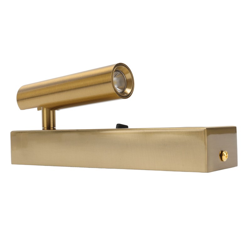 LED Wall Mounted Reading Light Simple Rechargeable Adjustable Angle Bedroom