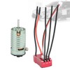 1410 Brushless Motor 18A Red ESC Set RC Car Replacement