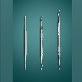 3-Piece Curette Set, Nail and Toenail Trimmer, Nail / 큐렛 3종세트 손톱 발톱 정리기 네일