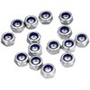 Self-Locking Hex Nuts (Pack of 100) - V2A Stainless Steel