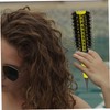 SAFIGLE Portable Hair Brush with Soft Bristles Slip Handle for