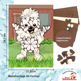 Kamary-Gallery Unser Sandmännchen Craft Set Craft by Numbers Sandman and His Friends for Children (Pittiplatsch6+)