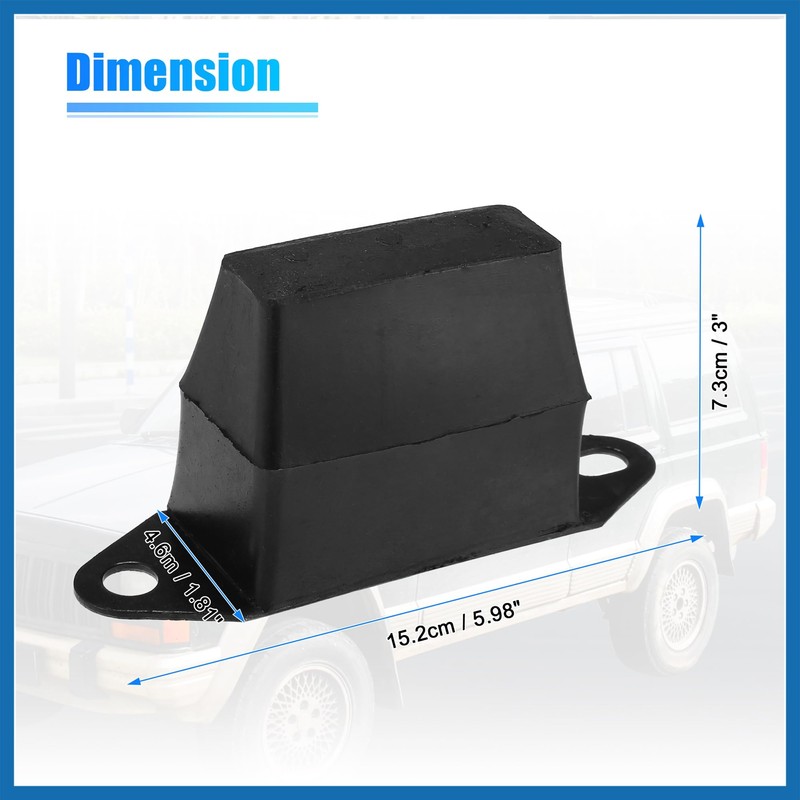 A ABSOPRO 2 Pcs 3'' Rear Suspension Bump Stop for