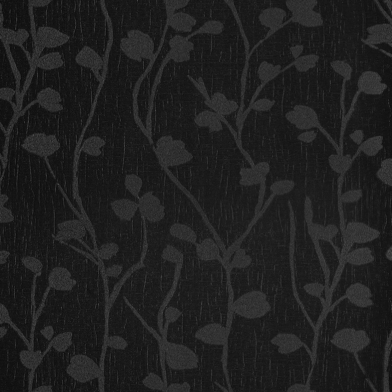ReWallpaper 30in×16.5ft Peel and Stick Wallpaper Black Floral Contact Paper