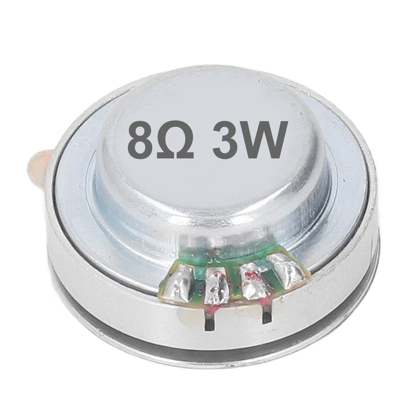 BAOK Vibration Speaker, Full Band 85dB 3W Built-in Magnetic Resonance