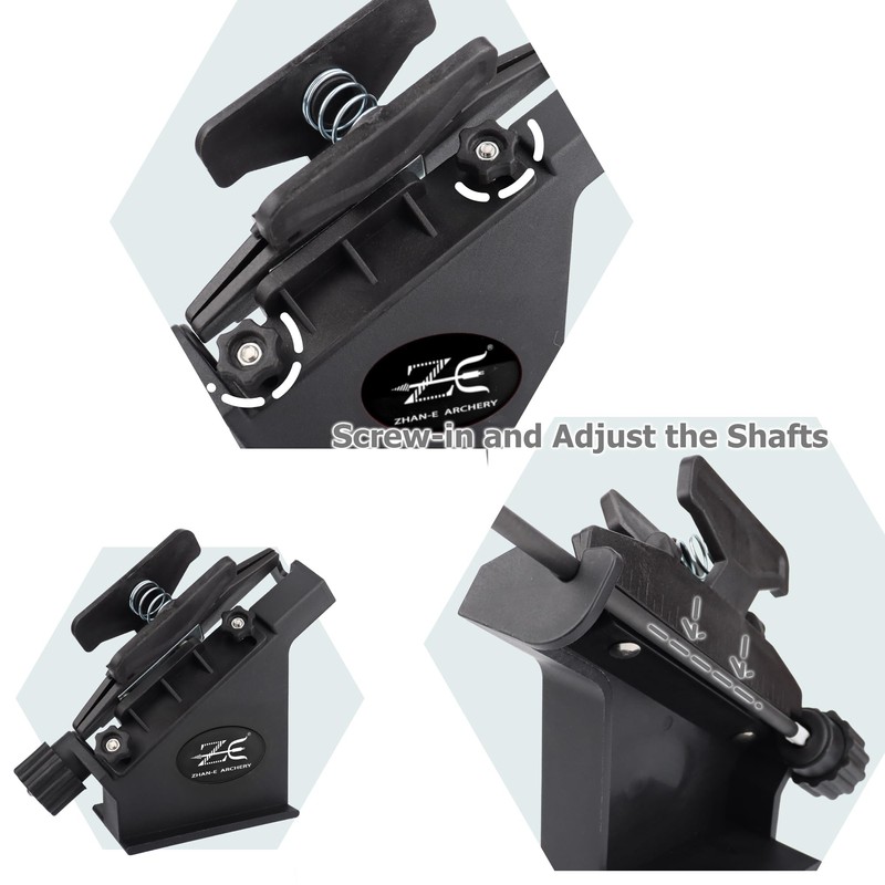 Arrow Fletching jig, Archery Arrow Fletching Jig with Straight and