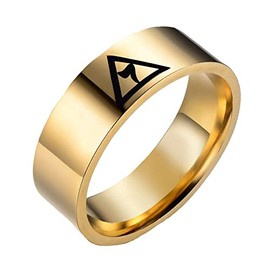 Shrine & Mason Products T43 Masonic Ring Scottish Rite Freemason 14th Degree Grand Elect (10)