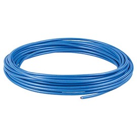 as - Schwabe 5 m Connection Cable H07V-K 1.5 mm² - Fine-Wire Copper Conductor for Wiring Sockets, Electrical Accessories & as Vehicle Cable - PVC Cable Caravan Camping - Blue, 30040
