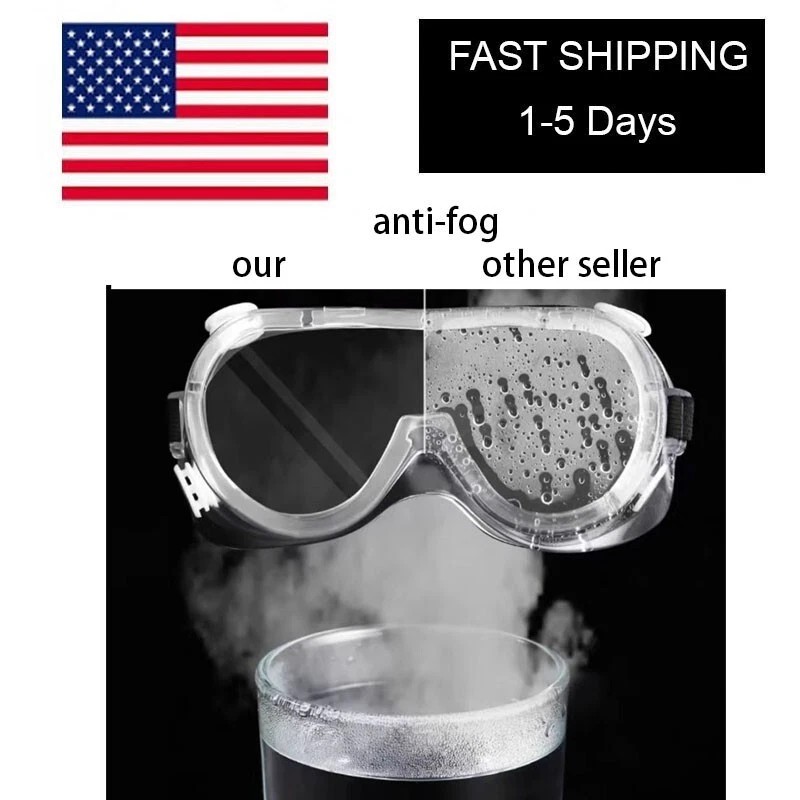 Unbranded Safety Goggles Over Glasses Lab Work Eye Protective Eyewear