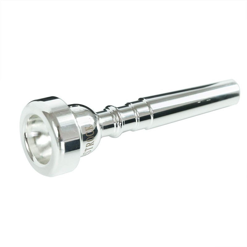 EastRock Trumpet Mouthpiece 3C Silver-Plated Replacement Bb Trumpet Parts Beginner