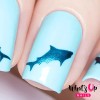 Whats Up Nails Shark Stencils for Nails, Nail Art, Nail