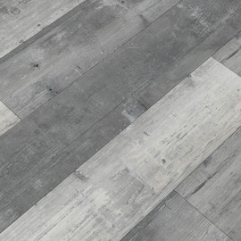 MSI AMZ-LVT-0062-SAM Luxury Vinyl Planks LVT Tile Click Floating Floor Waterproof Rigid Core Wood Grain Finish Rutledge, Pallet, Greystone Gray