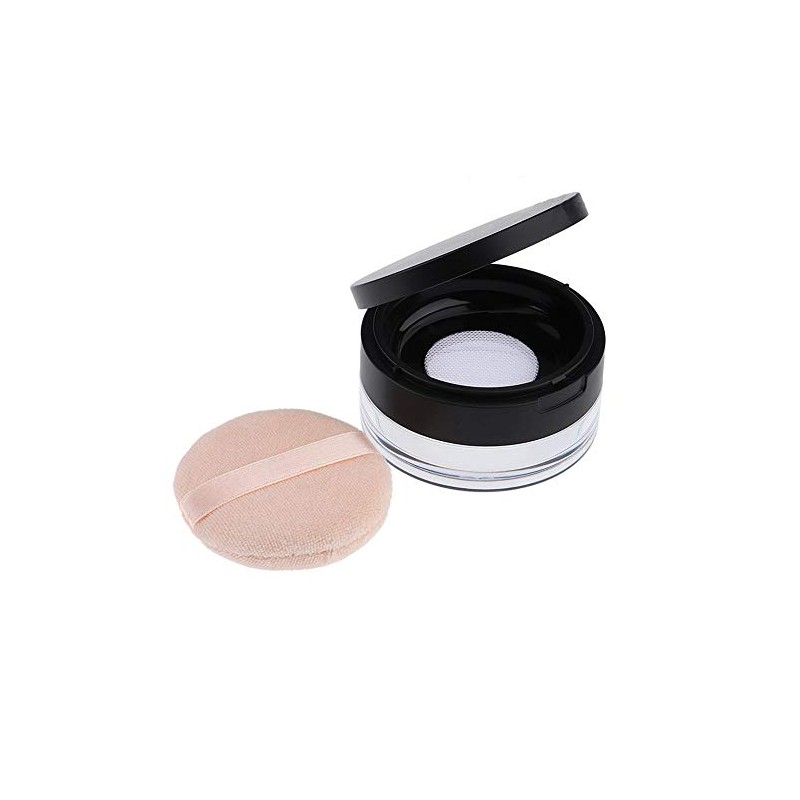 AKOAK Capacity 20 ml(0.67 oz) Empty Reusable Plastic Loose Powder