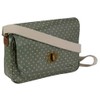 Cath Kidston Sage Green Oilcloth Mini Dot Turn Lock Saddle
