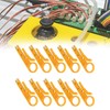 Network Wire Stripper, 10Pcs Mini Wire Stripper, for CAT‑5,CAT‑5e and
