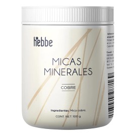 Mica Mineral Cosmetica Pigmento 1 Pza 100g Rosa Cobre Bronce