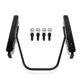 DNA MOTORING SLD-002 Universal Aftermarket Bucket Seat Procar Style Mount Dual Locking Slider, Fits Driver or Passenger Side