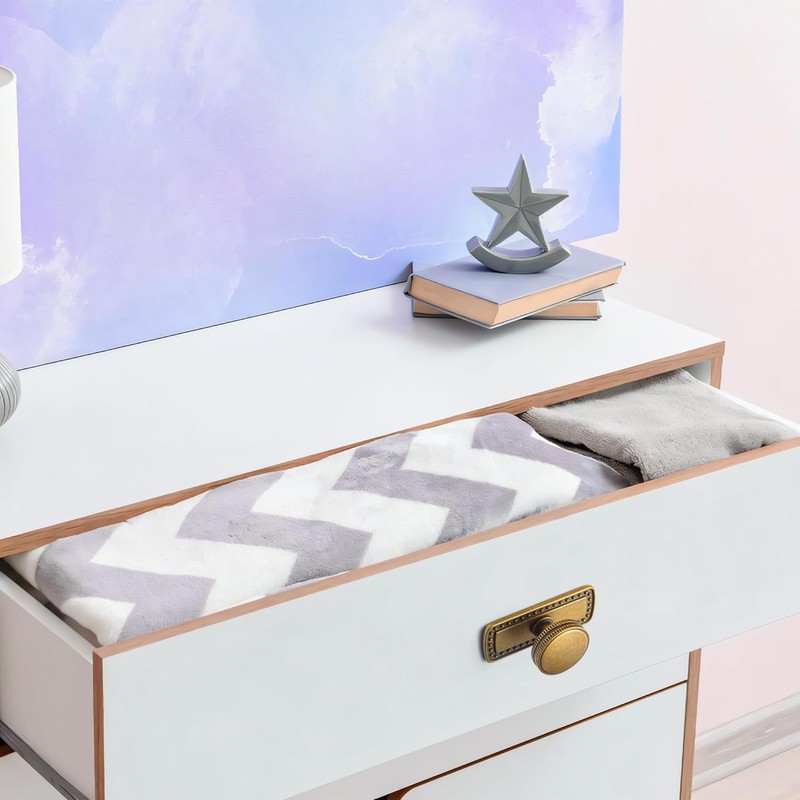 Goo-Ki Cabinet Knobs with Base Plate/Backplate Zinc Alloy Hardware for