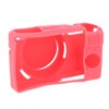 Camera Silicone Case with Removable Lens Cover Precise Cutouts Soft