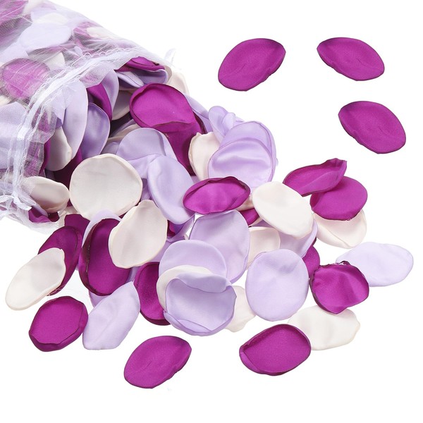 PATIKIL Silk Rose Petals, 500 Pack Artificial Flower Petals Fake