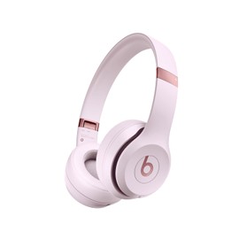 Beats Solo 4 - Wireless Bluetooth On-Ear Headphones, Apple & Android Compatible, Up to 50 Hours of Battery Life - Cloud Pink (Renewed Premium)