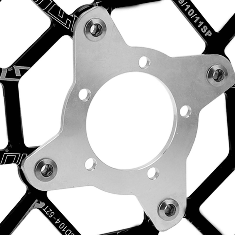 52T 104BCD Sprocket Spider Adapter Aluminium Alloy High Hardness Drive
