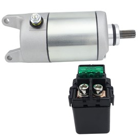 Soarider Starter & Relay for Kawasaki Brute Force 750 4X4i KVF750 2008-2023| Brute Force 650 4X4i KVF650 2009-2013| Teryx 750 800 All Models 2008-2023, 21163-0037 18719 410-54042 SMU0280 57-2728