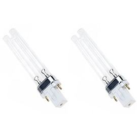 2-Bulbs 7W Aquarium UV Sterilizer Lamp Tube 110V-240V - Worldwide
