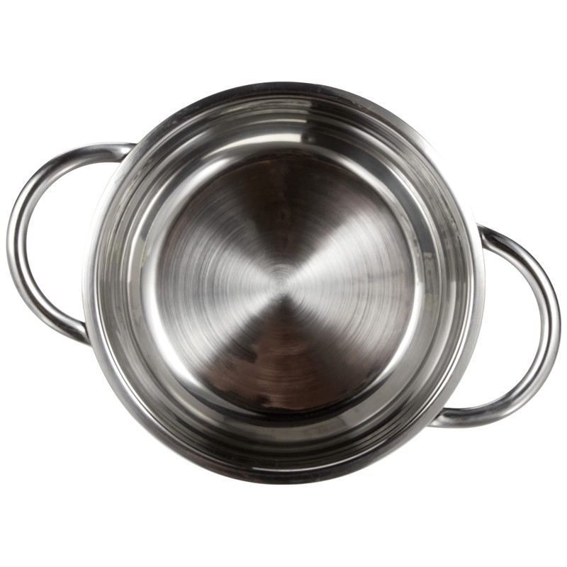 Bratentopf 12cm Saturn 0,4l, Edelstahl rostfrei