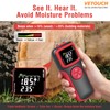 VETOUCH 2 in 1 Pin & Pinless Wood Moisture Meter,