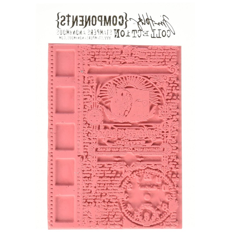 Stampers Anonymous Tim Holtz Cling Rubber Stamp-Photograph
