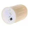 12 Velas Luz Led Ámbar Derretidas Navidad Halloween 9cm