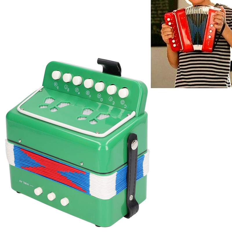 Kids 10 Keys Accordion Children Accordion Musical Instrument Educational Toy