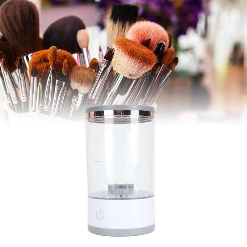 Wireless Makeup Brush Cleaner Machine 7000RPM Auto Rotating USB Electric