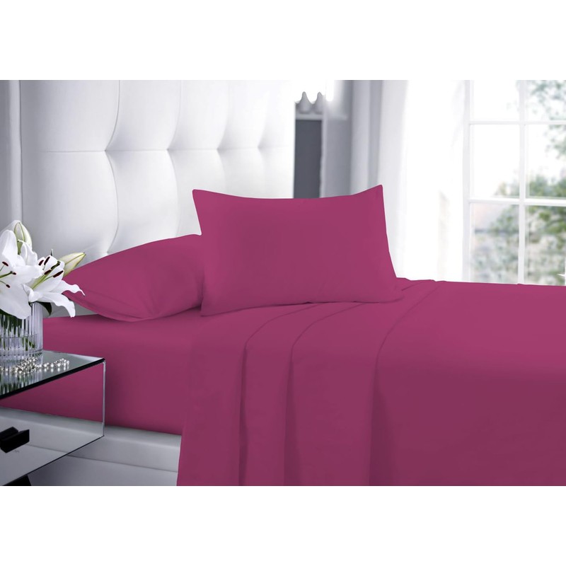100% Polycotton Bunk Bed Fitted Sheet 2ft 6" (76cmx190cm) Percale