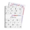 1Pack ADHD Cleaning Planner, Editable ADHD Cleaning Schedule Checklist Organizer,